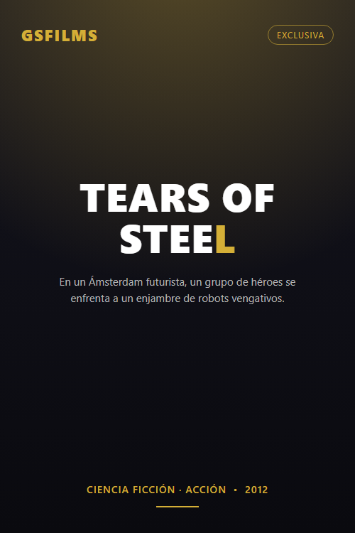 Tears of Steel